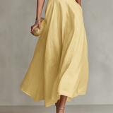 One-Shoulder Fitted Waist Dress