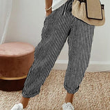 Relaxed Casual Drawstring Pants