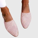 Woven Orthopaedic Slingback Flats