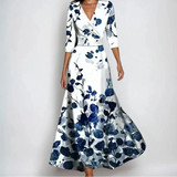 Floral Wrap Maxi Dress