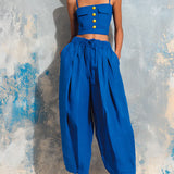 Linen Tank and Pants Set