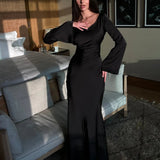Long Sleeve Maxi Dress