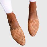 Woven Orthopaedic Slingback Flats