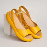 Minimalist Open-Toe Slingback Sandals