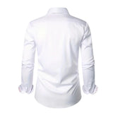 Paisley Accent Button-Up Shirt