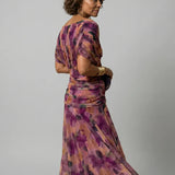 Off-Shoulder Midi Dress