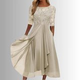 Women's Floral Overlay Dress