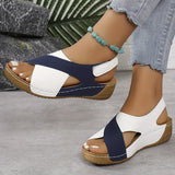 Cross-Strap Orthopedic Sandals