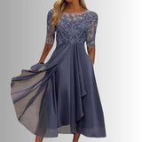 Women's Floral Overlay Dress