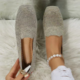Orthopedic Knit Slip-On Flats