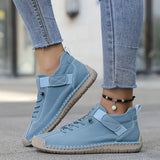 Stitch Detail Lace-Up Sneakers