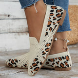 Orthopedic Knit Slip-On Flats