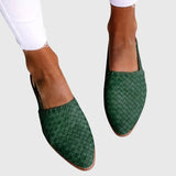 Woven Orthopaedic Slingback Flats