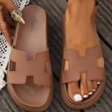 Orthopedic Platform Slide Sandals
