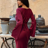 Long Sleeve Maxi Dress