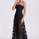 Women's A-Line Wedding Guest Maxi Dress