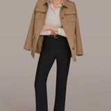 Belted Military Blazer