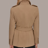 Belted Military Blazer