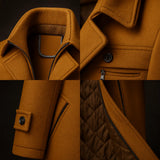 Double-Layer Collar Winter Coat