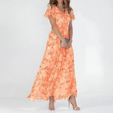 V-Neck Maxi Dress