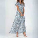 V-Neck Maxi Dress