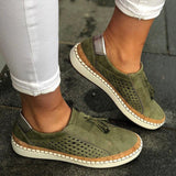 Perforated Orthopedic Slip-On Shoes