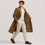 Men's Double-Breasted Coat