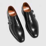 Men's Double Monk Strap Loafers