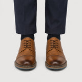 Men's Cap Toe Derby Shoes
