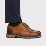 Men's Cap Toe Derby Shoes