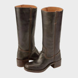Tall Leather Boots