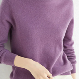 Mock Neck Knit Pullover