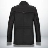 Slim Fit Layered Winter Coat