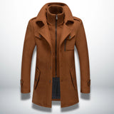 Slim Fit Layered Winter Coat