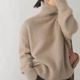 High Collar Knit Turtleneck