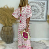 Boho Print Maxi Dress