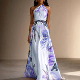 Floral Halter Maxi