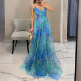 Floral Wedding Guest Maxi Dress