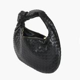 Medium Knotted Handle Woven Bag
