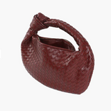 Medium Knotted Handle Woven Bag