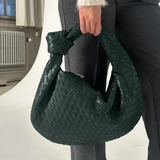 Medium Knotted Handle Woven Bag