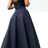 Women's Pleated Midi Dress