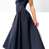 Women's Pleated Midi Dress