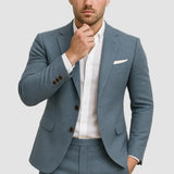 Men's Slim Fit Blazer Trouser Suit Set