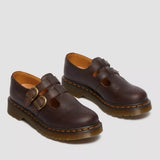 Double Buckle Mary Jane Flats
