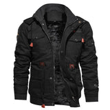 Multi-Pocket Waterproof Winter Jacket