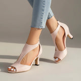 Orthopedic Peep-Toe Heels