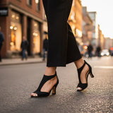 Orthopedic Peep-Toe Heels