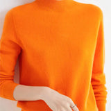 Mock Neck Knit Pullover