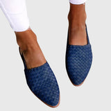 Woven Orthopaedic Slingback Flats
